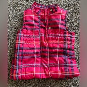 New w/o Tags! Vibrant Plaid Vest for Layering 18 mos